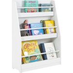 Sobuy bibliothque enfant 3 niveaux meuble de rangement jouets et livres tagre chambre enfant ou maternelle ...