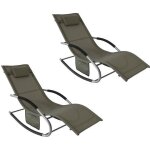Sobuy lot de 2 chaises longues transat jardin pliables ? bain de soleil bascule relax extérieur terrasse ... Sobuy lot de 2 chaises longues transat jardin pliables ? bain de soleil bascule relax extérieur terrasse ...