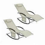 Sobuy lot de 2 chaises longues transat jardin pliables aluminium ? bain de soleil relax bascule extérieur ... Sobuy lot de 2 chaises longues transat jardin pliables aluminium ? bain de soleil relax bascule extérieur ...