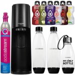 Machine  soda - sodastream - terra - 3 bouteilles - recharge incluse - noir - sans bpa - design lgant ...