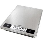 Soehnle - balance de cuisine - 15 kg - prcision 1g - 3xaaa incluses - inox - page profi 200 - cran ...