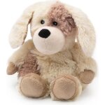Bouillotte - soframar - cozy peluche chien - cr�me - 30 cm - pour b�b� 6 mois et plus