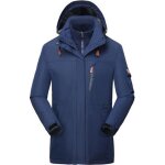 Parka de ski 3 en 1 - sport - homme - impermable - doublure amovible - capuche dmontable