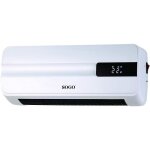 Sogo - radiateur electrique a inertie - mural en c�ramique fendue 2000w ptc capteur de fen�tre ouverte ...