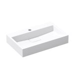 Doporro lavabo suspendu avec bonde vasque à poser blanc mat 50x38x11cm lave mains rectangulaire avec ... Doporro lavabo suspendu avec bonde vasque à poser blanc mat 50x38x11cm lave mains rectangulaire avec ...