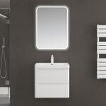 Sogood meuble de salle de bain suspendus blanc 60x42x55cm ensemble de 3 pièces meuble avec lavabo et ... Sogood meuble de salle de bain suspendus blanc 60x42x55cm ensemble de 3 pièces meuble avec lavabo et ...