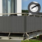 Brise vue balcon - sol royal - hb2 - 300x90cm - opaque - r�sistant aux uv - imperm�able