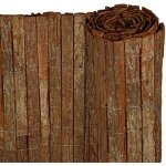 Sol royal canisse en ecorce 150x300cm solvision r63 haie brise - vue jardin terrasse balcon protection ...