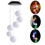 Solaires carillons Éoliens pour jardin carillons de vent de lumière changeant couleur boule carillons ... Solaires carillons Éoliens pour jardin carillons de vent de lumière changeant couleur boule carillons ...
