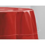 Nappe ronde d. 140 cm cristal transparent
