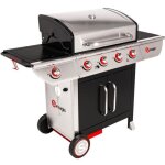Barbecue au gaz somagic manhattan 450gpi - 4 brleurs + rchaud