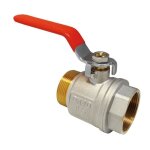 Somatherm vanne � sphere acs - m�le femelle 1 / 2 - poign�e plate - passage int�gral