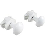 Patres o blanches  vis pour sche - serviette  tubes ronds
