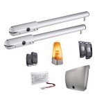 Somfy 1241522 - motorisation de portail battant  vrin sgs essential rts - 2 tlcommandes feu orange ...