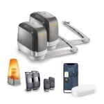 Somfy 1241960 - motorisation connecte  bras pour portail battant avec kit de connectivit - lockyvia ...