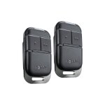 Somfy 1870875 - 2 tlcommandes keypop 2 canaux rts haute rsistance pour moteurs de portail et - ou ...
