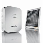 Somfy 2400961 - kit dalimentation solaire solarset compatible moteur de portail ou garage rts