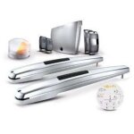 Motorisation portail  battants - somfy - exavia star rts - 250 kg - ouverture pitonne - fermeture automatiqu ...