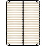 Sommier 140x190cm - frixovel - a lattes - 2 places - montage facile - bois massif