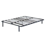 Patrick - solide et confortable sommier cadre a lattes pieds 160x200 x 29 cm en metal Patrick - solide et confortable sommier cadre a lattes pieds 160x200 x 29 cm en metal