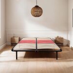 Sommier cadre  lattes mtal florence - 140 x 190 cm