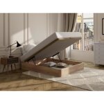 Sommier coffre 120 x 200 cm - naturel clair - hestia de ysm�e