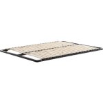 Sommier  lattes 160x190 cm pour cadre de lit - kosmi - structure en mtal - 40 lattes en bois