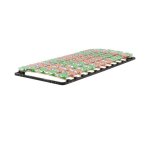 Sommier � lattes ergonomique avec plots de soutien - mon mobilier design - 90x200 cm - a plots - noir ...