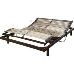 Sommier relaxation lectrique - promo matelas - s50 mono - 39 lattes multiplis - tlcommande filaire ...