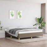 Sommier � ressorts de lit - mothinessto - taupe - tapissier - 180x200 cm