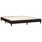 Sommier à ressorts de lit noir 180x200 cm tissu mothinessto ly16092 Sommier à ressorts de lit noir 180x200 cm tissu mothinessto ly16092