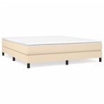 Sommier à ressorts - salalis - dp12902 - crème - 160x200 cm - tissu 100% polyester Sommier à ressorts - salalis - dp12902 - crème - 160x200 cm - tissu 100% polyester
