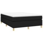 Sommier  ressorts - salutuya - tj4157 - noir - 140x190 cm - tissu 100% polyester