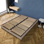 Sommier sur pied somkit 160x200 / dcor chne gris