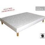 Sommier tapissier cuvette  ressorts 140 x 190 + jeu de 4 pieds offerts: