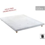 Sommier tapissier extra plat promo matelas 140 x 190 - 14 lattes multiplis - pieds offerts Sommier tapissier extra plat promo matelas 140 x 190 - 14 lattes multiplis - pieds offerts