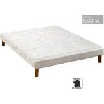 Sommier tapissier à lattes promo matelas 160x200 - 14 lattes multiplis - jeu de 4 pieds offerts Sommier tapissier à lattes promo matelas 160x200 - 14 lattes multiplis - jeu de 4 pieds offerts