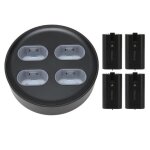 Chargeur de batterie - sonew - xbox one - 4x800mah - charge rapide - indicateur led