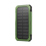 Chargeur power bank sonew - 20000mah - solaire - double usb - kit diy - vert
