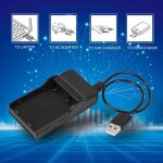 Chargeur usb - sonew - en - el5 - compatible nikon coolpix - tension 42 v - portable et lger
