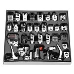Sonew pied - de - biche 32 pi�ces / ensemble couture marche pied presseur pieds kit accessoire de machine ...