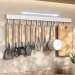Sonew porte - ustensiles de cuisine mural en aluminium pour ranger cuill�res et fouets
