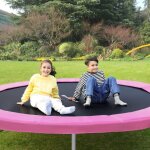 Songmics coussin de s�curit� de trampoline de remplacement diam�tre 244 cm r�sistant aux rayons uv anti ...