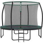 Trampoline pour enfants diam�tre 366 cm filet de protection poteau incurv� 180 cm coussins de s�curit� ...