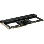 Sonnet fusion dual u. 2 - carte pcie pour 2 ssd u. 2 nvme