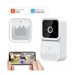 Sonnette de porte sans fil wifi cam�ra ext�rieure hqls - vision nocturne infrarouge haute d�finition ...