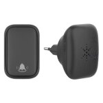 Sonnette sans fil exterieur ip44 tanche 150 mtres sonnette electronique 38 mlodies 3 - niveaux pour ...