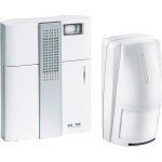 Sonnette sans fil set complet avec d�tecteur de mouvements grothe 43315 mistral 300m