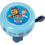 Sonnette de v�lo - paw patrol - universelle - m�tal bleu - fixation facile - motif pat patrouille