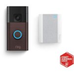 Sonnette vidéo sans fil - ring - hd 1440p en plan moyen - notifications - bronze vénitien Sonnette vidéo sans fil - ring - hd 1440p en plan moyen - notifications - bronze vénitien